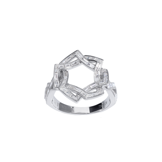 SECRET CIRCLES Baguette All Diamond Ring (Pre-order)