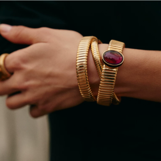 [Same style as Grace Wu] Italian Vintage Jewelry Roman Gladiator Bracelet Set