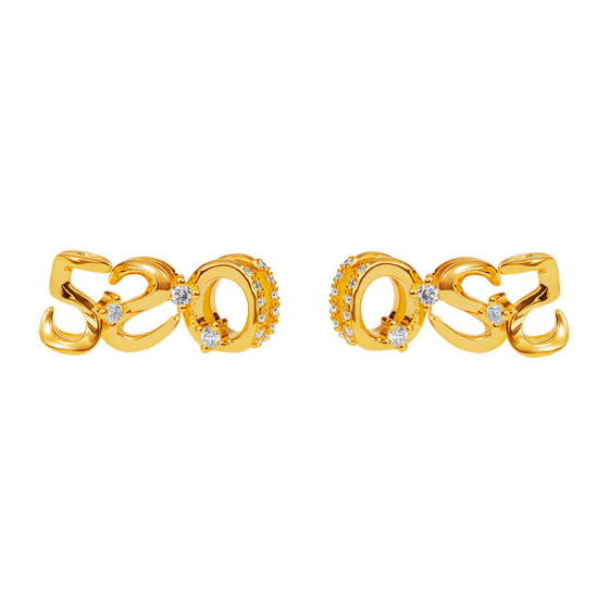 999 Chuk Kam Diamond Earring